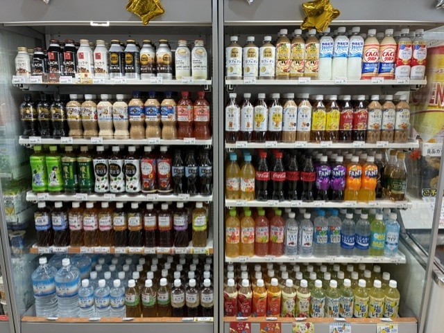 飲み物の商品ラインナップ